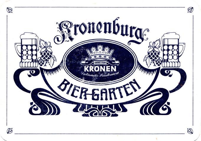 dortmund do-nw kronen recht 1a (220-kronenburg bier garten-blau)